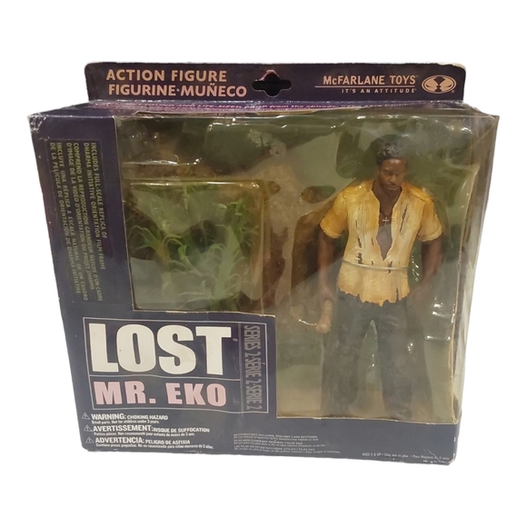 McFarlane Lost Mr Eko Figure New In Box - Picture 1 of 5